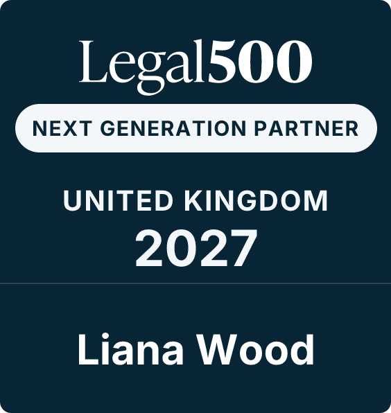 Legal 500 Next Generation Partner 2027 Liana Wood
