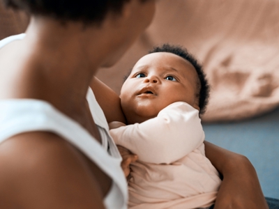 Black Mother And Baby