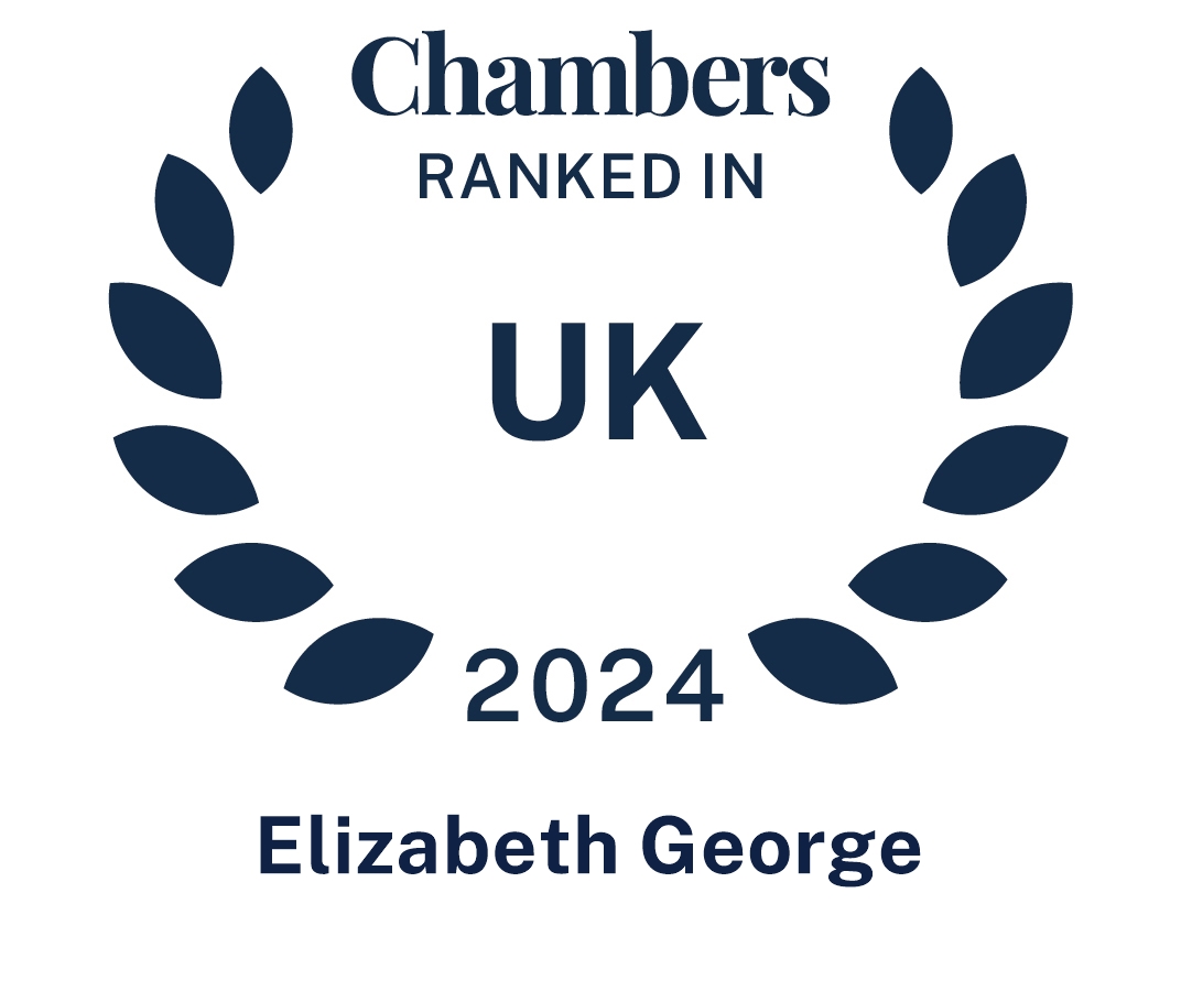  An image of Chambers ranked in UK 2024 for Elizabeth George
