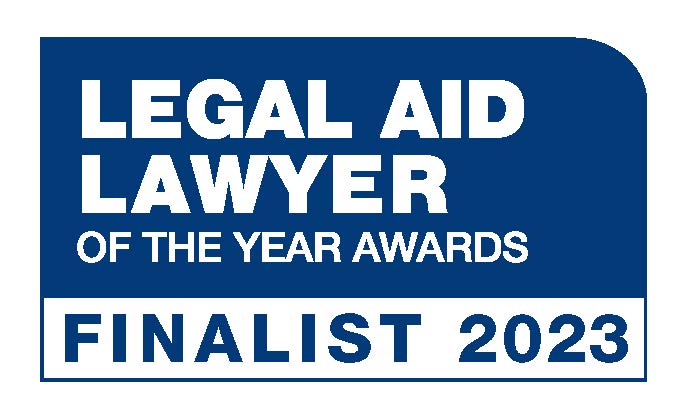 Legal Aid lawyer of the year finalist 2023