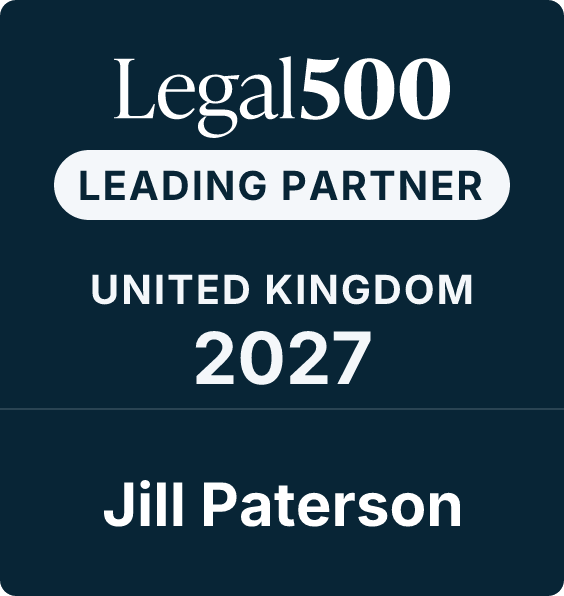 Legal 500 Leading Partner 2027 Jill Paterson