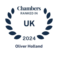 Oliver Holland ranked Chambers UK 2024