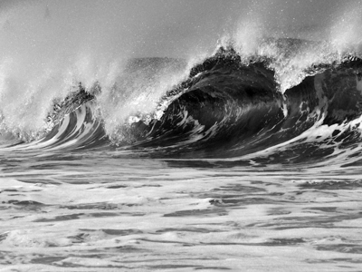 Bad weather cruise ship