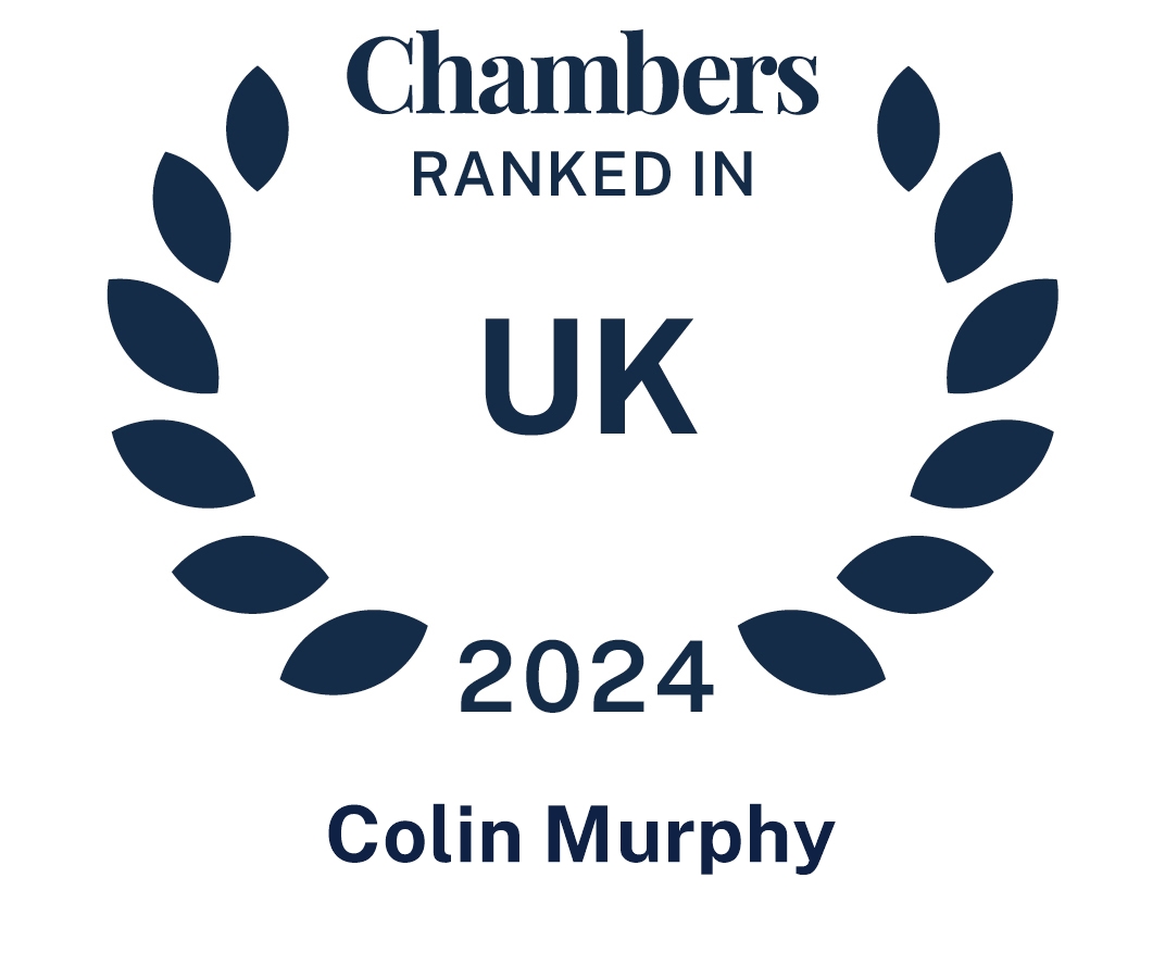 Chambers ranked in UK 2024 Colin murphy