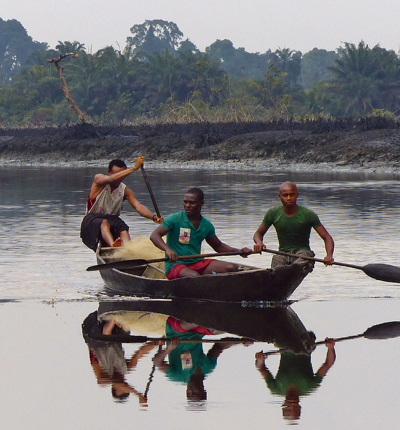 Boat Bodo Creek Feb 2014