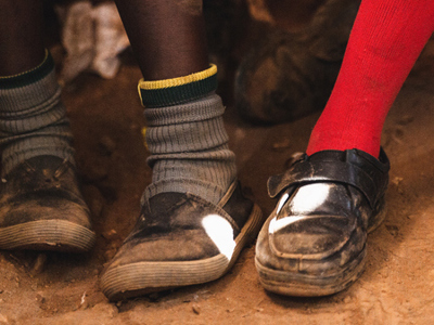 Children's feet