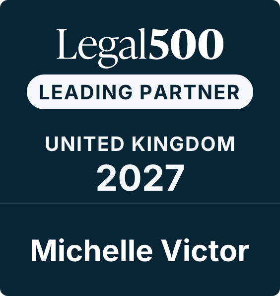 Legal 500 Leading Partner 2027 Michelle Victor