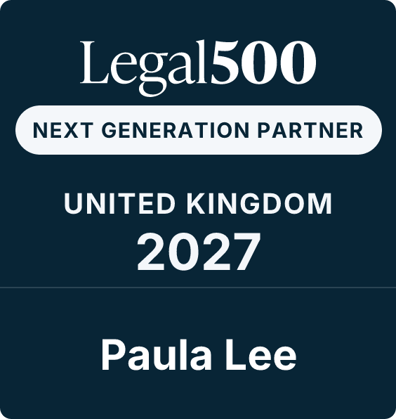 Legal 500 Next Generation Partner 2027 Paula Lee