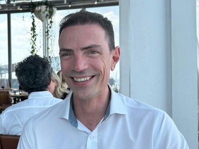 Picture of Steven Goff in a white shirt