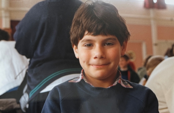 Image of Joshua Leader as a child