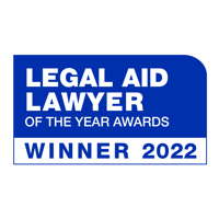 Legal aid lawyer winner 2022 logo