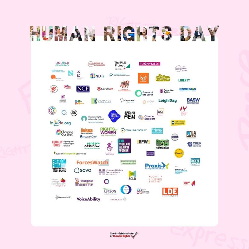 Human Rights Day signatories