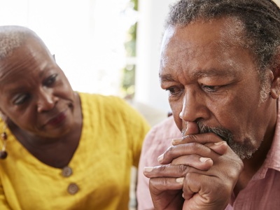 Worried Couple