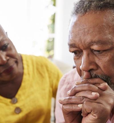 Worried Couple