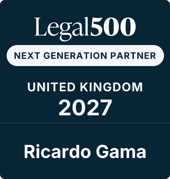 Legal 500 Next Generation Partner 2027 Ricardo Gama