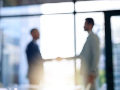 Two Men Shaking Hands