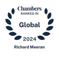 Chambers Global 2024 badge for Richard Meeran.