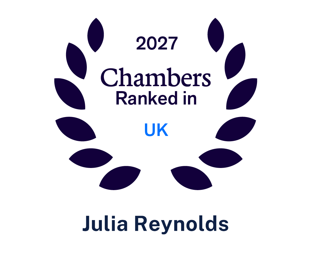 2027 Chambers Ranked in UK Julia Reynolds