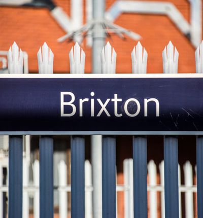 Brixton station sign