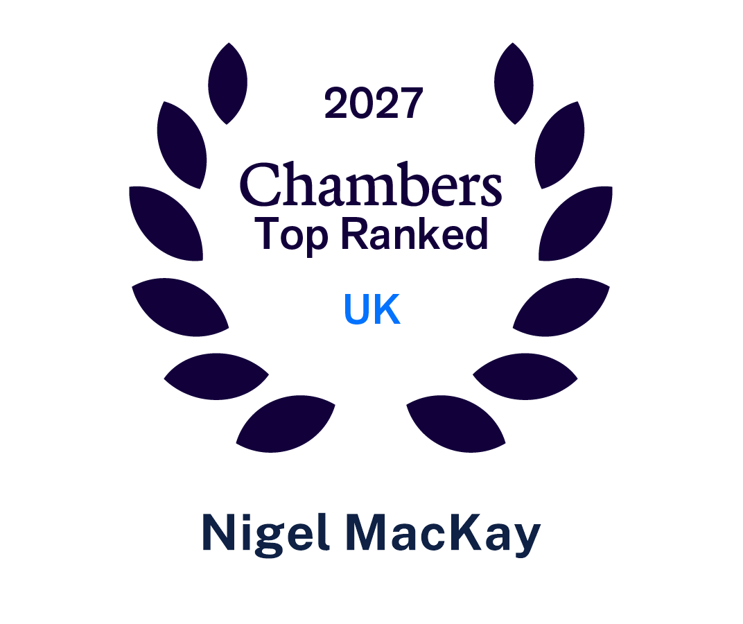 2027 Chambers Top Ranked UK Nigel MacKay